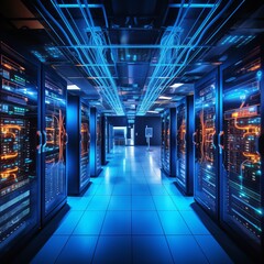 Fototapeta premium Technology Background 