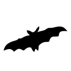 Black Bat Silhouette