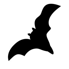 Black Bat Silhouette