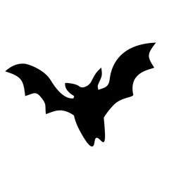 Black Bat Silhouette