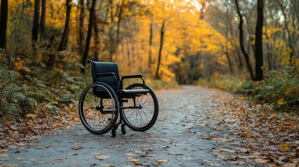 Fototapeta premium Compensate Injured Worker: Medical Disability, Generative AI