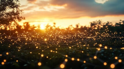 Modern IoT Devices Under Warm Light in Connected Network