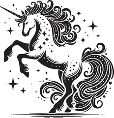 Unicorn Vector Illustration
