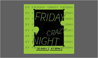 Night Party Socials Media