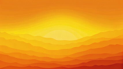 Fototapeta premium sunset in the mountains
