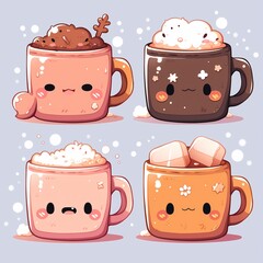 Kawaii Mug Collection: Adorable and Whimsical Coffee Cup Characters