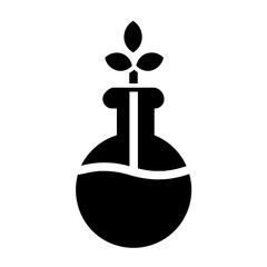 seed research glyph icon