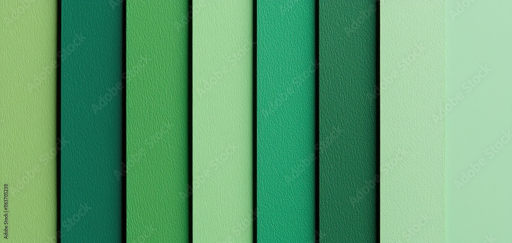 Poster abstract green vertical stripes creating a soothing visual texture.