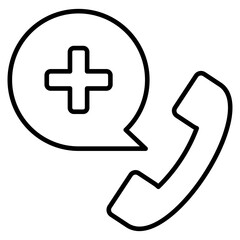 Obraz premium Hospital Call