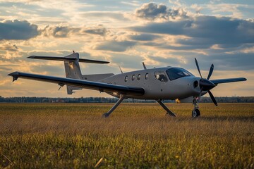 Aerial Surveillance Aircraft Or Drone, Generative AI