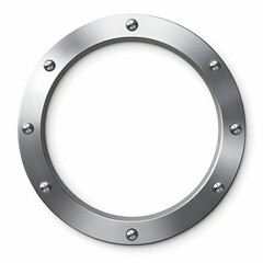 Stainless steel circle border