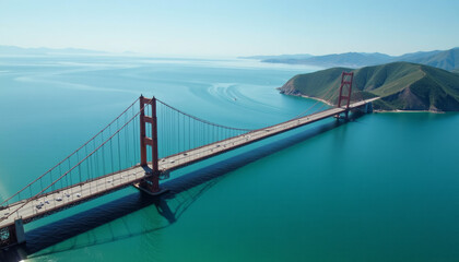 Golden Gate Bridge Majestic Structure