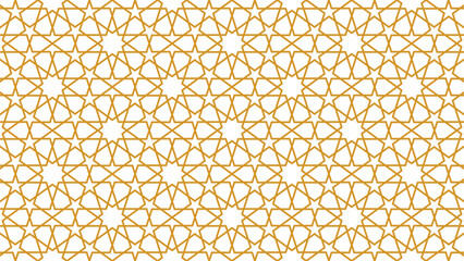 arabic geometric seamless ornament pattern background