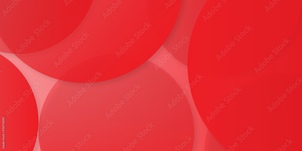 Aufkleber abstract circle shapes background texture. minimal style curve illustration art and motion flow.
