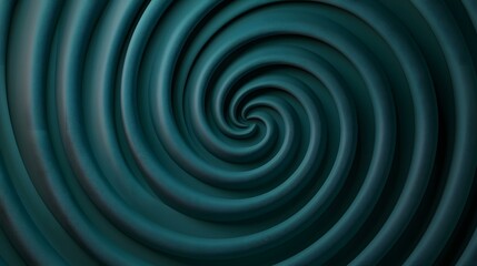 Obraz premium The image contains a teal, spiraling, textured pattern.
