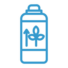 growth medicine color icon
