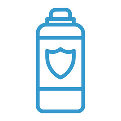 protective medicine color icon