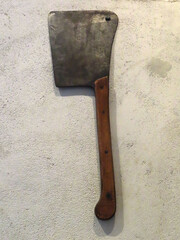 Ancienne Feuille de boucher