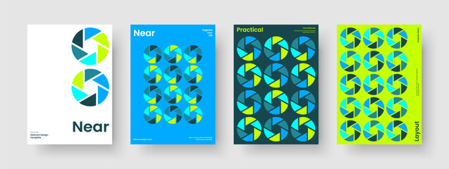 Obraz premium Abstract Business Presentation Layout. Modern Brochure Design. Isolated Book Cover Template. Banner. Report. Flyer. Poster. Background. Advertising. Pamphlet. Newsletter. Notebook. Handbill