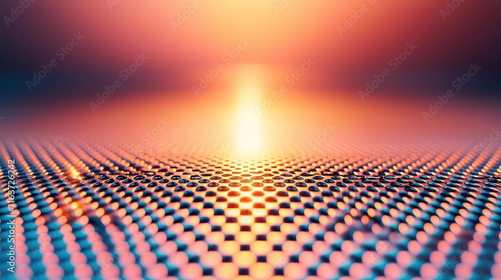 Poster brushed abstract background idea. a vibrant abstract representation of technology and innovation thr