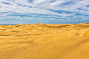 Maspalomas Duna - Desert in Canary island Gran Canaria