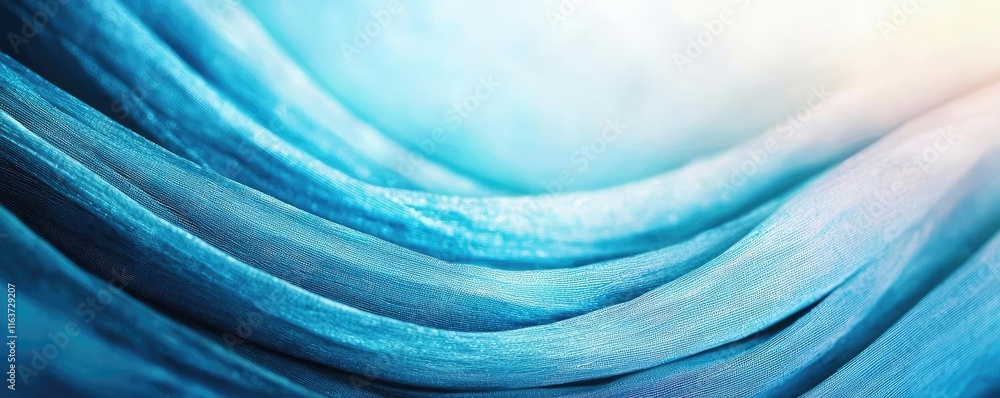 Poster brushed abstract background idea. soft blue waves creating a soothing abstract background for variou