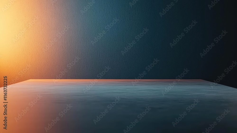 Poster brushed abstract background idea. minimalist backdrop with gradient lighting, ideal for product disp