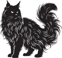 illustration of a cat