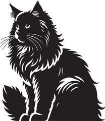 illustration of a cat