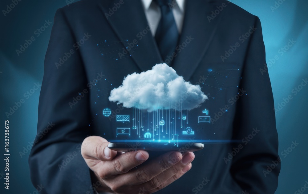 Poster Cloud Data Storage and Backup Services on the Internet: A Comprehensive Overview for Businesses and Individuals Seeking Reliable Digital Solutions
