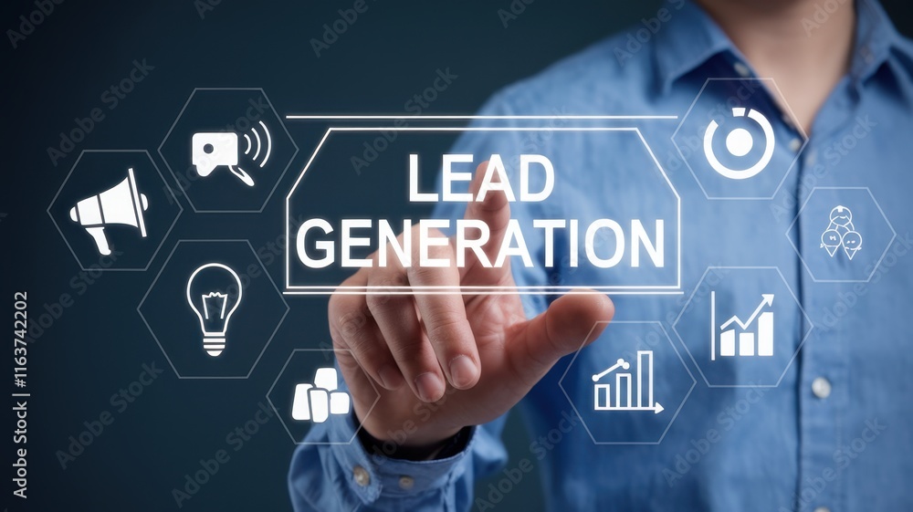 Poster effective lead generation strategies for businesses seeking to identify and attract new customers fo