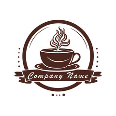 Simple Modern Coffee company logo 9