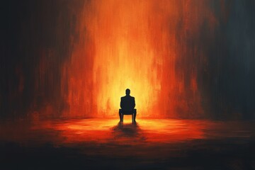 Fototapeta premium The Empty Room, Schizoid Personality Disorder