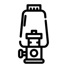 lantern light cutline icon