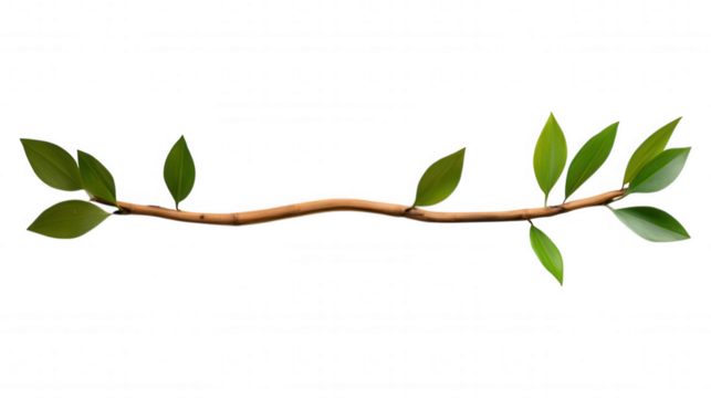 [Minimalist tree branch illustration] Nature's Minimalist Touch: Simple Branch Illustration