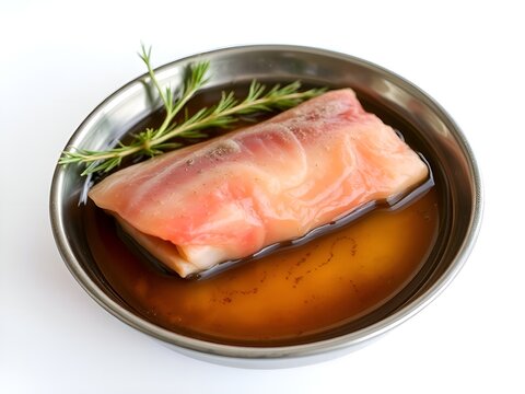 H&aacute;karl or k&aelig;stur h&aacute;karl food from Iceland Fermented shark meat.