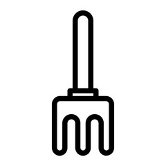 scratch the plants line icon