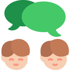 Friends Chat Icon