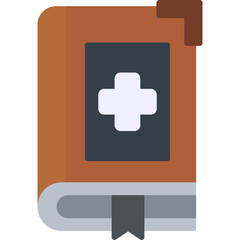 Fototapeta premium Medical Book Icon