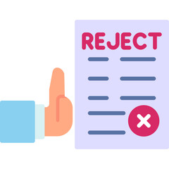 Paper Rejected Icon