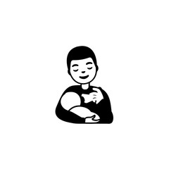 Parent with Baby Icon

