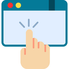 Fototapeta premium Touchpad Icon