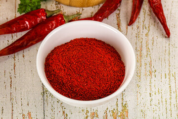 Spicy dry hot Chili powder