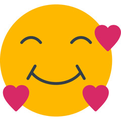 In Love Emoji Icon