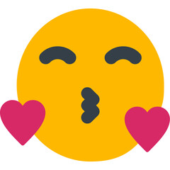 Kiss Emoji Icon