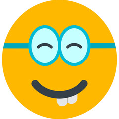 Nerd Emoji Icon