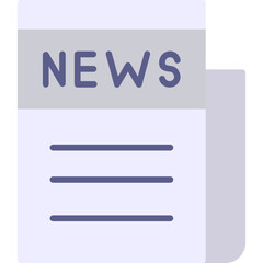 Obraz premium Newspaper Icon