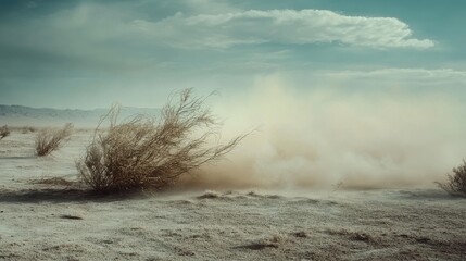 Tumbleweed, dry weed ball and brown dust clouds isolated on transparent background. Vector realistic set of flow desert sand and dead plants, rolling dry bushes, old tumble grass in prairie