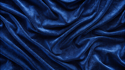 blue silk