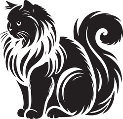 illustration of a cat